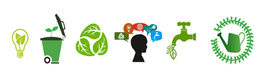 Les logos E3D du lycée Blaise