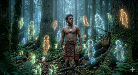 magie forêt kanak